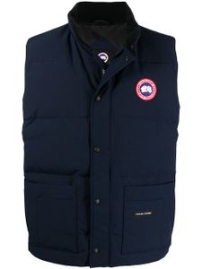 Canada Goose gilet Freestyle Crew à design matelassé - Bleu