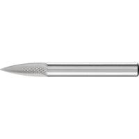 PFERD TOOLS 21122573 Freesstift Hardmetaal Spitsboog Lengte 55 mm Afmeting, Ø 6 mm Werklengte 18 mm Schachtdiameter 6 mm 1 stuks