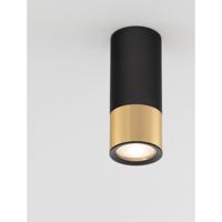 Lyora PlafondspotPicto 15cm zwart met goud - 9911528