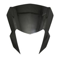 Koplampspoiler Aprilia SX 50 zwart