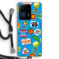 Fruitsticker: Xiaomi Mi Mix 4 Transparant Hoesje met koord