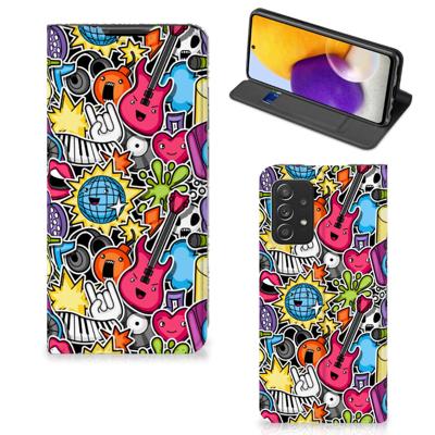 Samsung Galaxy A72 (5G/4G) Hippe | Standcase | Punk Rock
