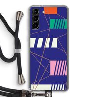 Gestalte 5: Samsung Galaxy S21 Plus Transparant Hoesje met koord