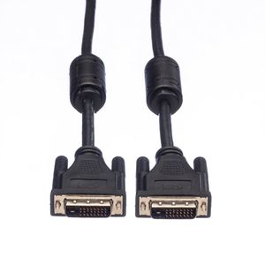 ROLINE Monitorkabel DVI, M/M, (24+1) dual link, 7,5 m