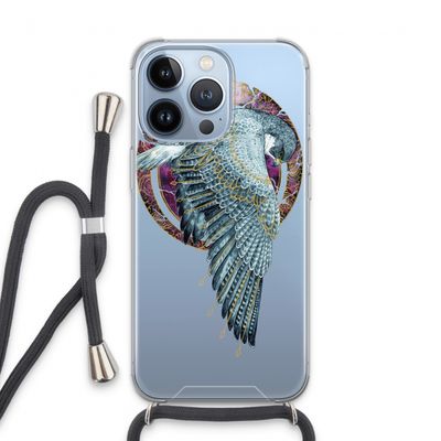 Golden Falcon: iPhone 13 Pro Transparant Hoesje met koord