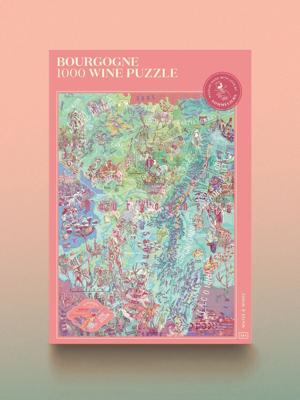 Legpuzzel Bourgogne Wine Puzzle 1000 pieces | Water & Wine
