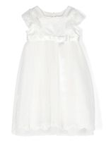 Monnalisa Iconic Chic lace-trim flared dress - Blanc - thumbnail