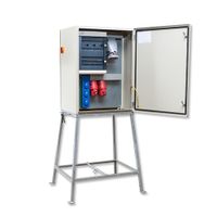 Bouwkast 63A 3x32A 5 6xschuko Keraf KEM6004