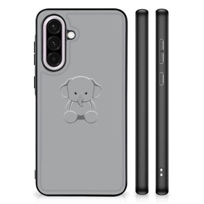 Samsung Galaxy A56 Hoesje Grijs Baby Olifant