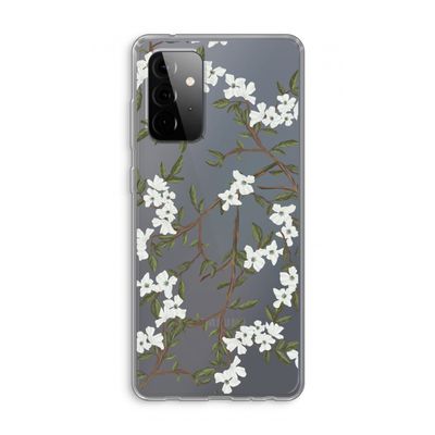 Blossoming spring: Samsung Galaxy A72 Transparant Hoesje