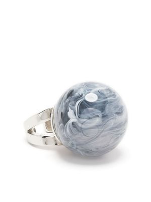 Jean Paul Gaultier bague X La Manso Smoke Smoke - Argent