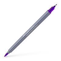 Faber Castell Duo aquarelmarker Goldfaber - 284 paars