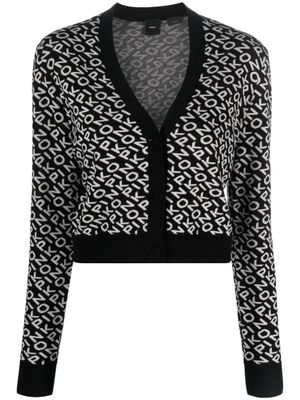 PINKO cardigan à col v - Noir