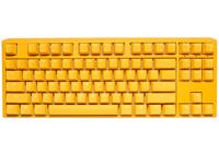 Ducky One 3 Yellow TKL toetsenbord USB Amerikaans Engels Geel