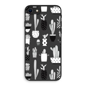 Cactusmotief: iPhone SE 2020 Biologisch afbreekbaar hoesje