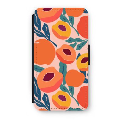 Perzik: iPhone X Flip Hoesje