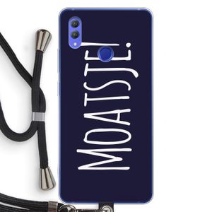 Moatsje!: Honor Note 10 Transparant Hoesje met koord
