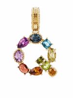 Dolce & Gabbana pendentif Rainbow Alaphabet en or 18ct orné de pierres variées - thumbnail