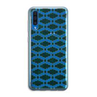 Moroccan tiles: Samsung Galaxy A50 Transparant Hoesje