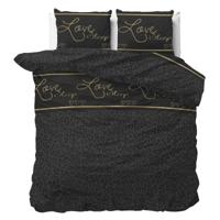 Sleeptime Elegance Black Sleep Dekbedovertrek 2-persoons (200 x 200/220 cm + 2 kussenslopen) - thumbnail