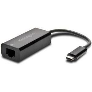 Kensington K33475WW USB-C RJ-45 Zwart kabeladapter/verloopstukje