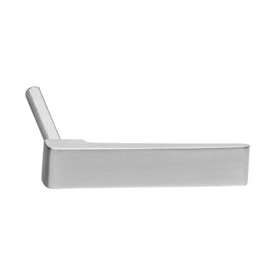 Stiftdeel L rolluik kruk plat met stift 70mm RVS