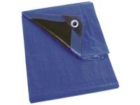 Dekzeil blauw/zwart ultrasterk 6 x 10 m - Velleman