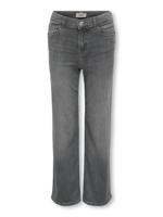 Kids ONLY winter jeansbroek meisjes - grijs - KogMadison - wide leg fit Kids ONLY winter jeansbroek meisjes - grijs - KogMadison - wide leg fit