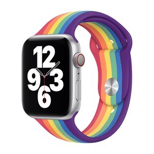 Apple origineel Sport Band Apple Watch 42mm / 44mm / 45mm / 49mm Pride Edition - MY1Y2ZM/A