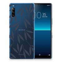 Sony Xperia L4 | TPU Case | Leaves Blue