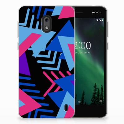 Nokia 2 | TPU Hoesje | Funky Triangle