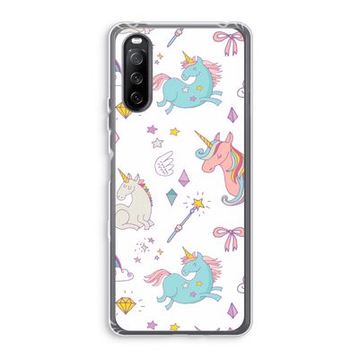 Fantasiewereld: Sony Xperia 10 III Transparant Hoesje