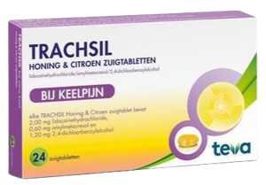 Trachsil Honing & Citroen Zuigtabletten