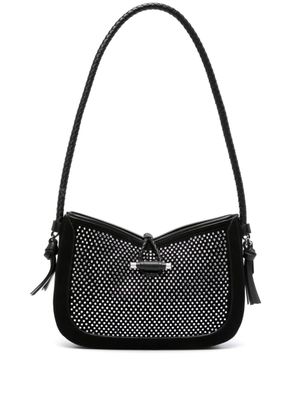 ISABEL MARANT sac porté épaule Vigo en daim - Noir