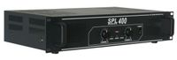 SkyTec 2 x 200W DJ PA versterker SPL400 - thumbnail