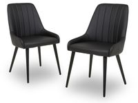 Set van 2 stoelen RAPHEO zwart - thumbnail