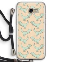 Dinos: Samsung Galaxy A5 (2017) Transparant Hoesje met koord