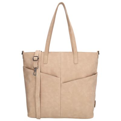 Beagles Shopper/Schoudertas Lourenza Taupe