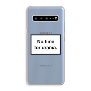 No drama: Samsung Galaxy S10 5G Transparant Hoesje