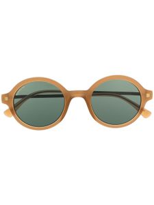 Mykita lunettes de soleil Esbo à monture ronde - Tons neutres