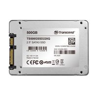 Transcend SSD220Q 500 GB SSD harde schijf (2.5 inch) SATA 6 Gb/s Retail TS500GSSD220Q - thumbnail