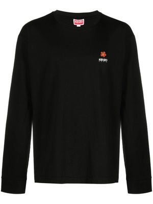 Kenzo sweat Boke Flower en coton - Noir
