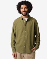 HEMA Herenoverhemd Louis middengroen (middengroen)