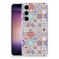 Samsung Galaxy S24 | TPU | Siliconen hoesje | Tiles Color