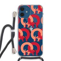 Dogs: iPhone 12 Transparant Hoesje met koord
