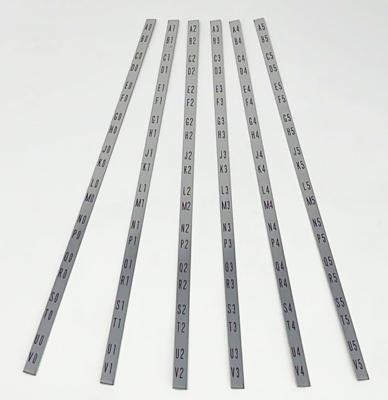 Rock-Ola 1496 Empress 120 Select Titelstriphouder Decal Set - Metaal