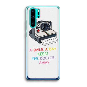 Smile: Huawei P30 Pro Transparant Hoesje