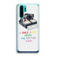 Smile: Huawei P30 Pro Transparant Hoesje