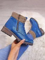 Casual Simple Plain Upgraded Martin Combat Combat Boots