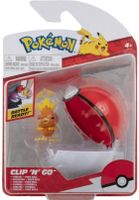Pokemon Figure - Torchic + Poke Ball (Clip 'n' Go) - thumbnail